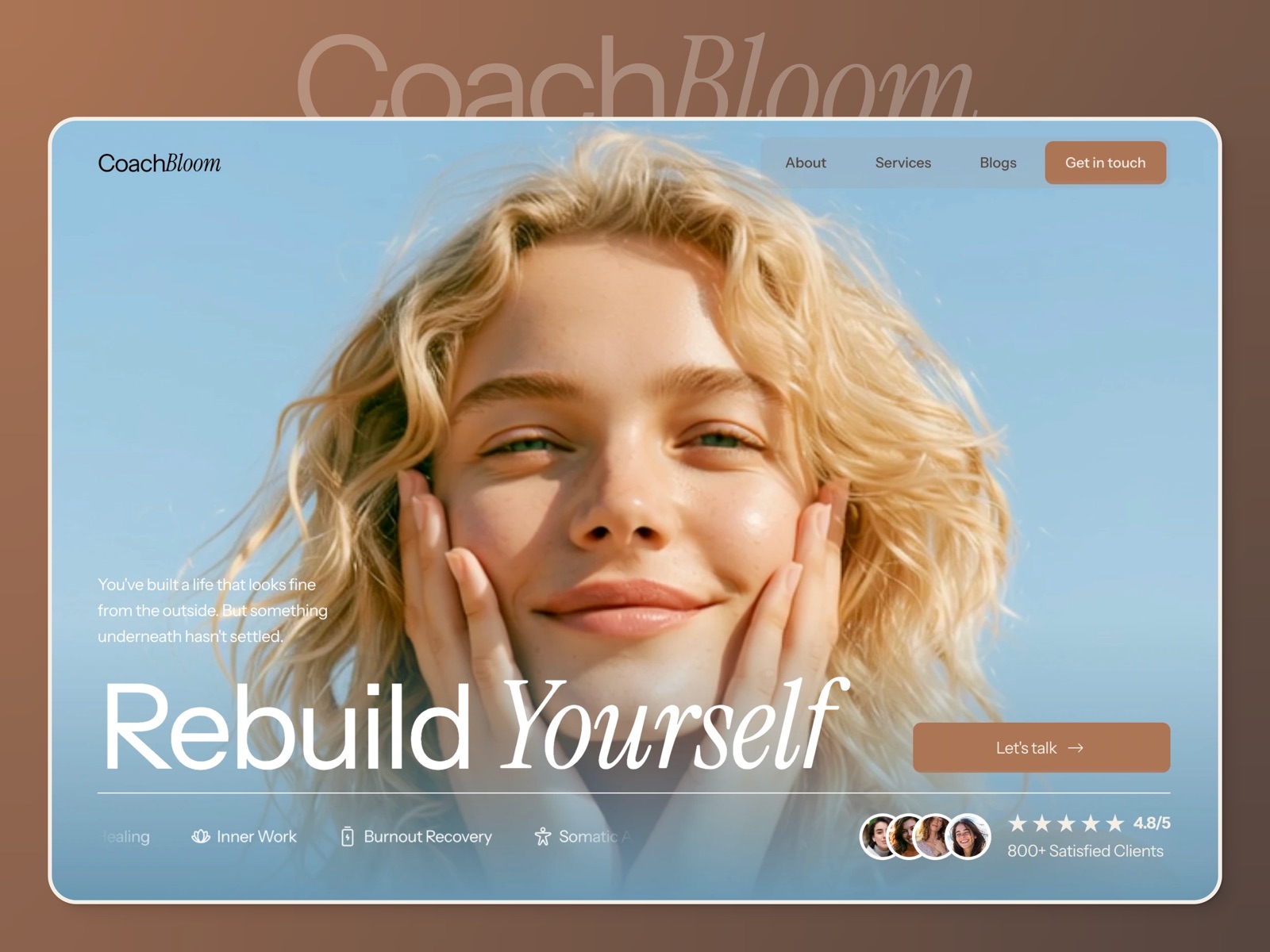COACHBLOOM template preview 1